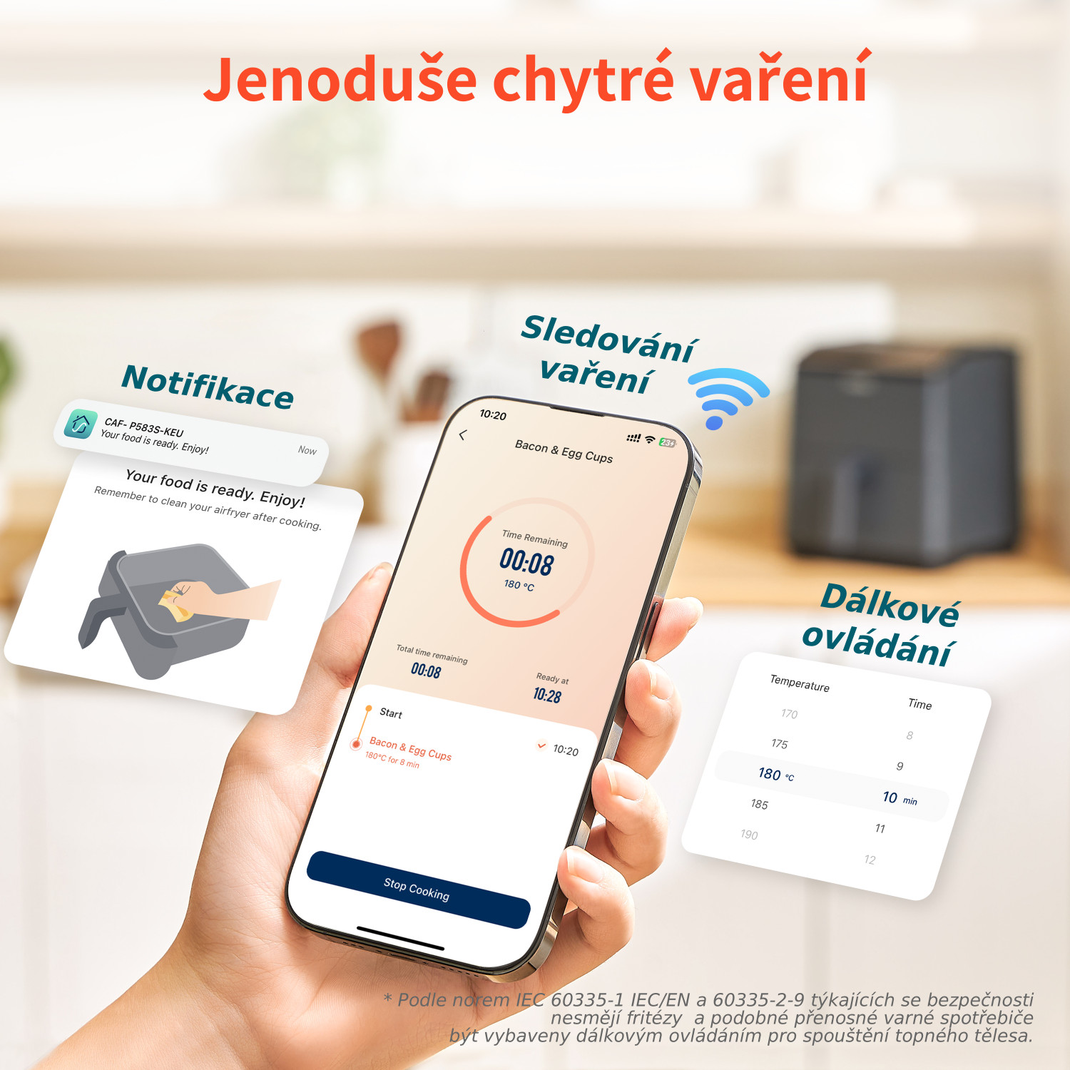 Chytré ovládání pomocí aplikace